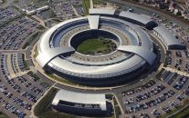 An aerial image of the Government Communications Headquarters (GCHQ) in Cheltenham, Gloucestershire in the United Kingdom. (Photo/UK Ministry of Defense via Flickr)/
