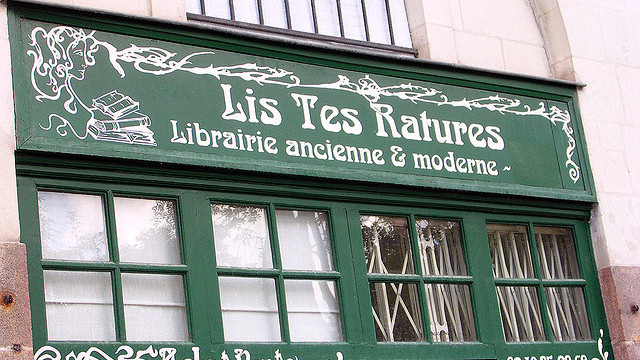 A book store in the city of Nantes in the Pays de la Loire region of France. (Photo/vemma via Flickr)