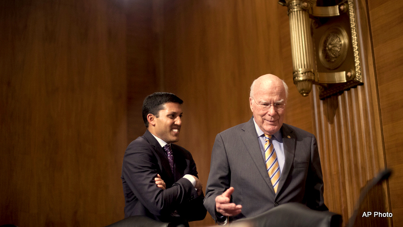 Rajiv Shah, Patrick Leahy
