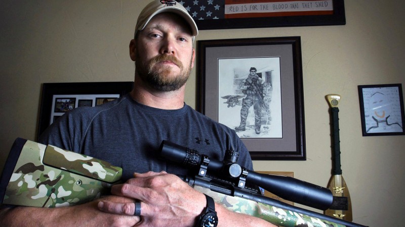 “American Sniper” author Chris Kyle poses for this 2012 file photo. Photo: Paul Moseley/AP