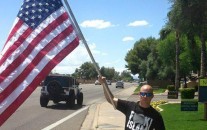Jon Ritzheimer, organizer of the anti-Muslim Draw Muhammad cartoon ralley in Arizona in 2015, and one of the leaders of the armed takeover of Malheur National Wildlife Refuge in Oregon.