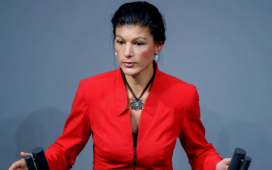 Deputy Chairman of the Left Party Sahra Wagenknecht