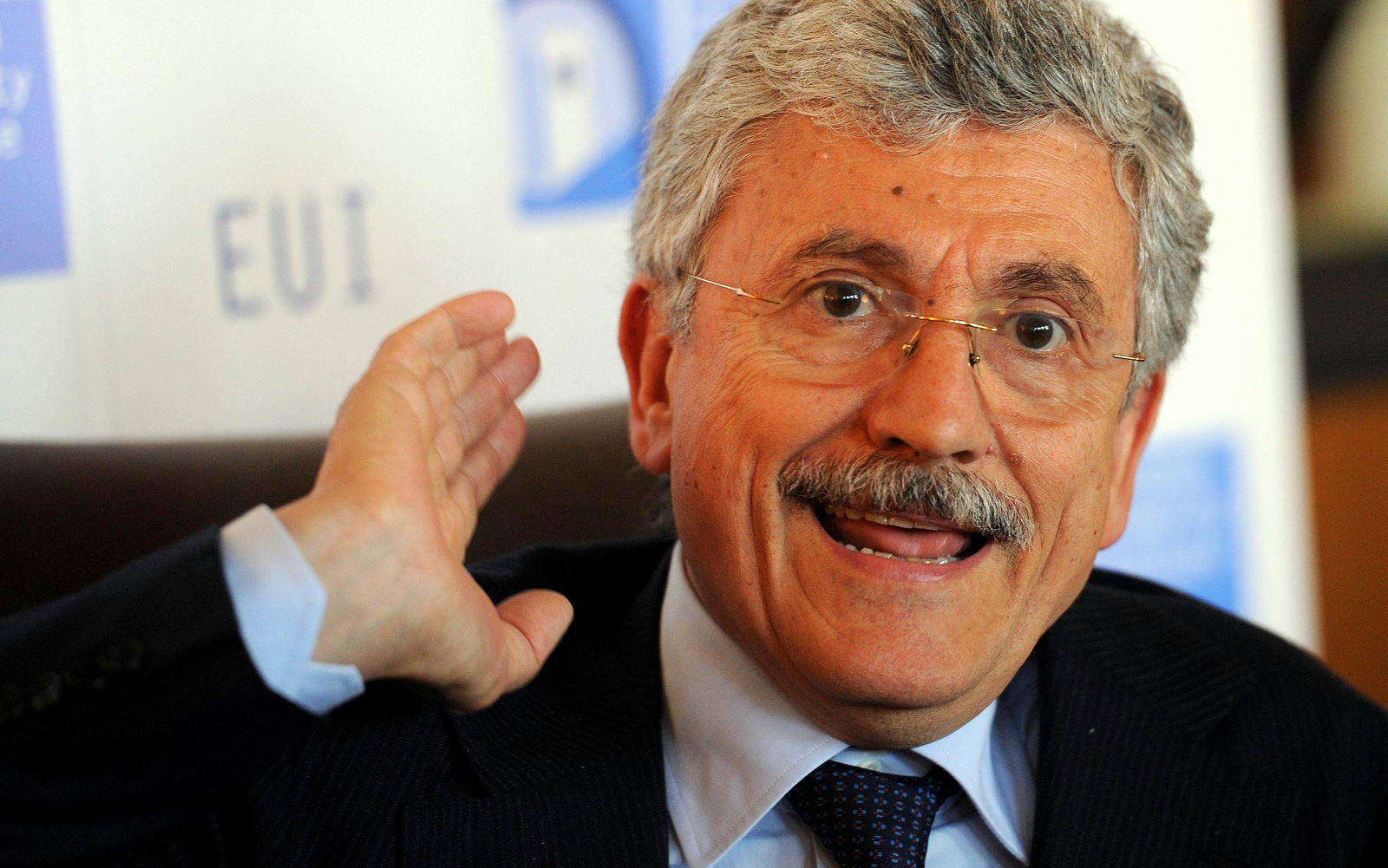 Former Italian Prime Minister Massimo D'Alema. (Photo: ANSA /Carlo Ferraro)