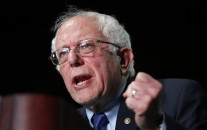Democratic presidential candidate, Sen. Bernie Sanders, I-Vt., speaks at a campaign rally at the Phoenix Convention Center in Phoenix, Tuesday, March 15, 2016. (AP Photo/Ricardo Arduengo)