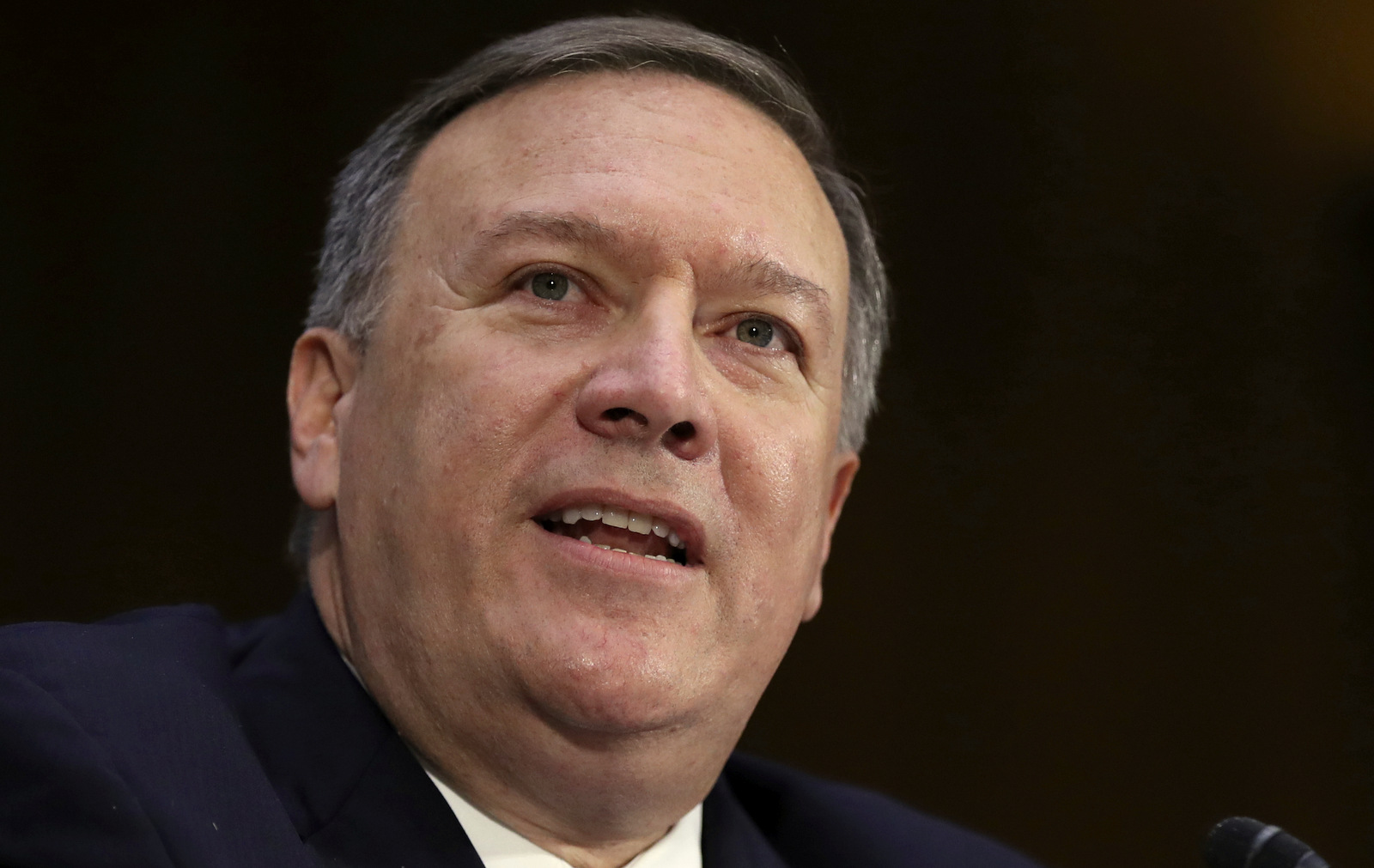 CIA Chief Mike Pompeo is scheduled to arrive Thursday, Feb. 9 in Turkey to discuss security issues on his first overseas trip in his new role (AP/Manuel Balce Ceneta)