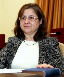 Former ELSTAT board member, Georganta Zoi a