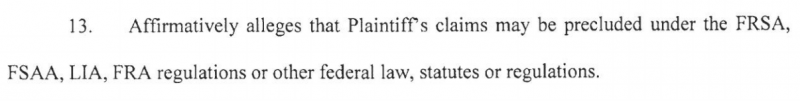 BNSF claims federal laws prevent it from being liable for exploding bomb trains. (State of North Dakota District Court; East Central Judicial District)
