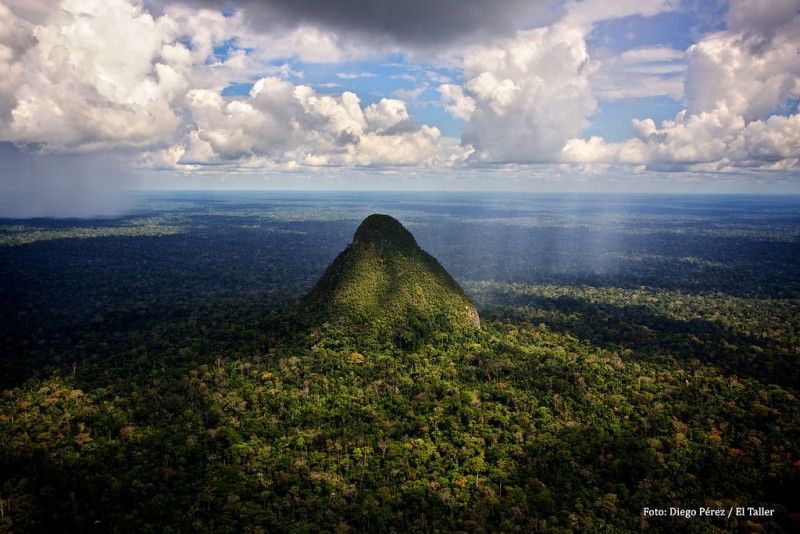 A glimpse of Sierra del Divisor, the massive national park in Peru. (Flickr / Diego Pérez / El Taller)