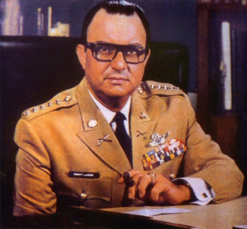 An archival photo of Anastasio Somoza DeBayle. (Wikimedia Commons / DemonSabre)