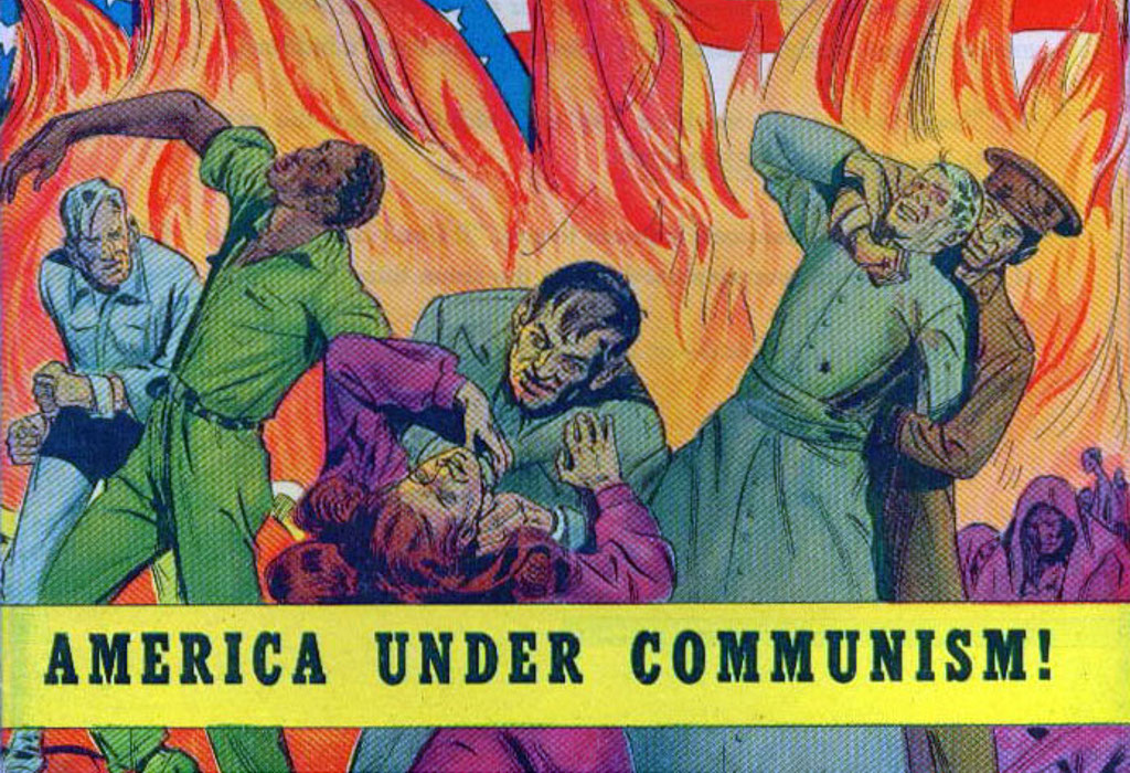Cover of a 1947 Anti-Communist propaganda comic. 