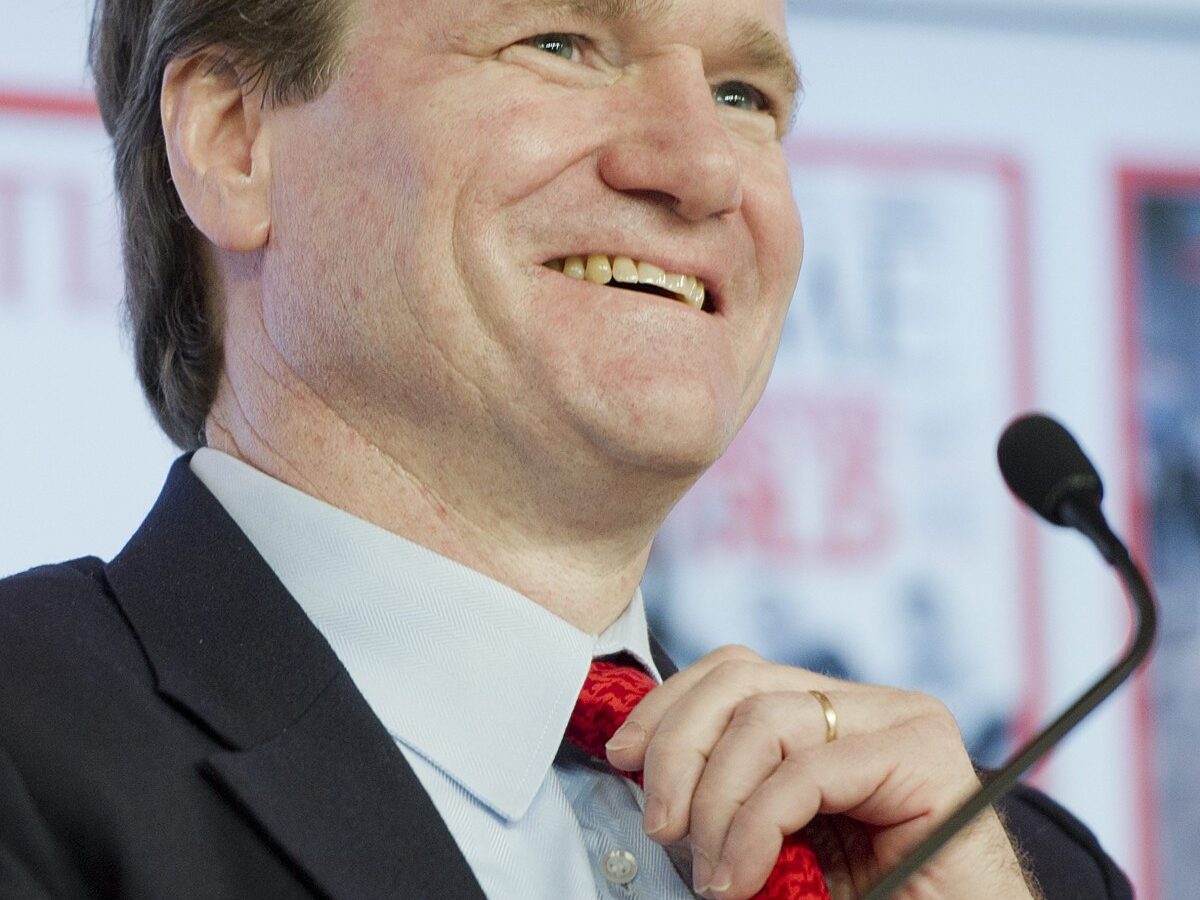 Brian T. Moynihan, Chief Executive Officer of the Bank of America speaks during a panel session on the first day of the 42nd annual meeting of the World Economic Forum, WEF, in Davos, Switzerland, Wednesday, Jan. 25, 2012. (AP Photo/Keystone, Jean-Christophe Bott)