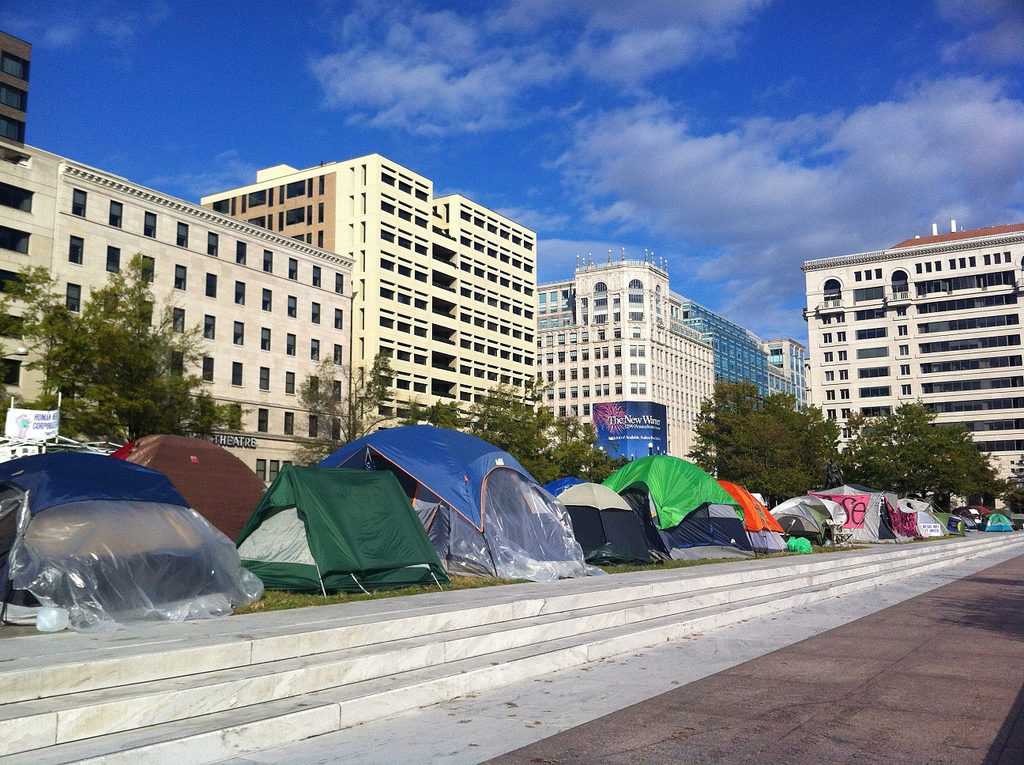 Occupy Movement regroups, turns focus to CPAC