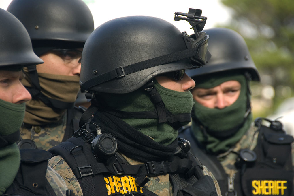 US police militarization on the rise