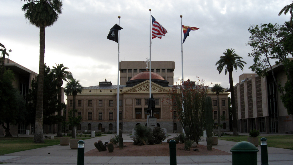 File- Arizona State Capitol Building, Phoenix, Arizona (Photo by Ken Lund)
