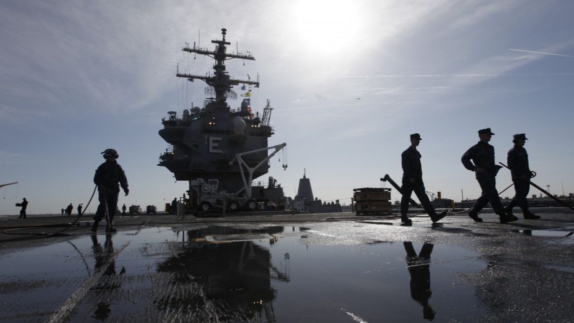 US Navy Deploys 2nd Aircraft Carrier To Gulf