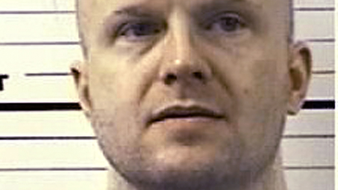 This undated photo provided by the Colorado Department of Corrections shows Troy Anderson, a mentally ill inmate in isolation at the Colorado State Penitentiary. Anderson is too dangerous to be among other offenders. His lawyers argued in court last week before a federal judge to fight for better medication for conditions said to lead to panic attacks. (AP Photo/Colorado Department of Corrections)