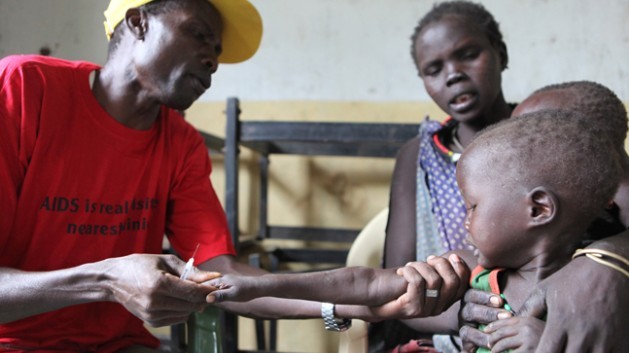 One of the lucky ones: Save the Children’s vaccination programme in Southern Sudan.