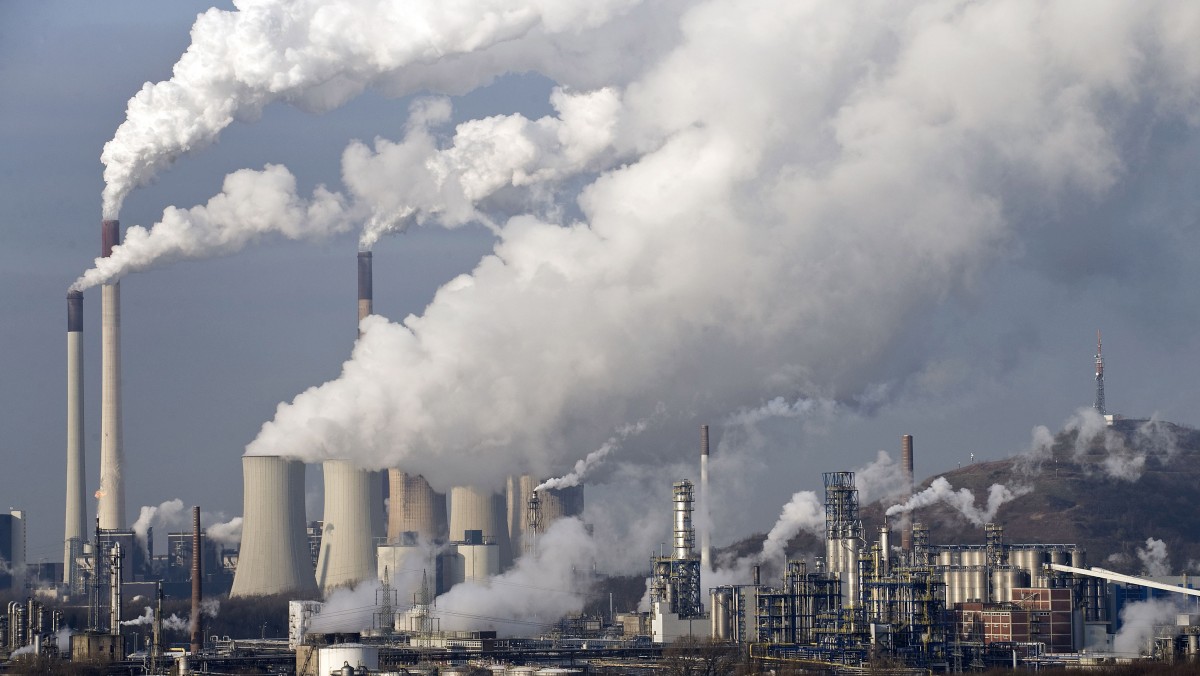 This Wednesday March 30, 2011 shows the Corus steel plant in IJmuiden, Netherlands. (AP Photo/Martin Meissner)
