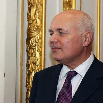 Duncan Smith: the quiet man listens. (Photo by Foreign & Commonwealth Office via Flikr)