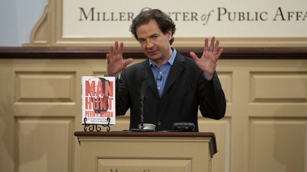 CNN's national security expert Peter Bergen speaking at a recent event (Miller Center/ Flickr)