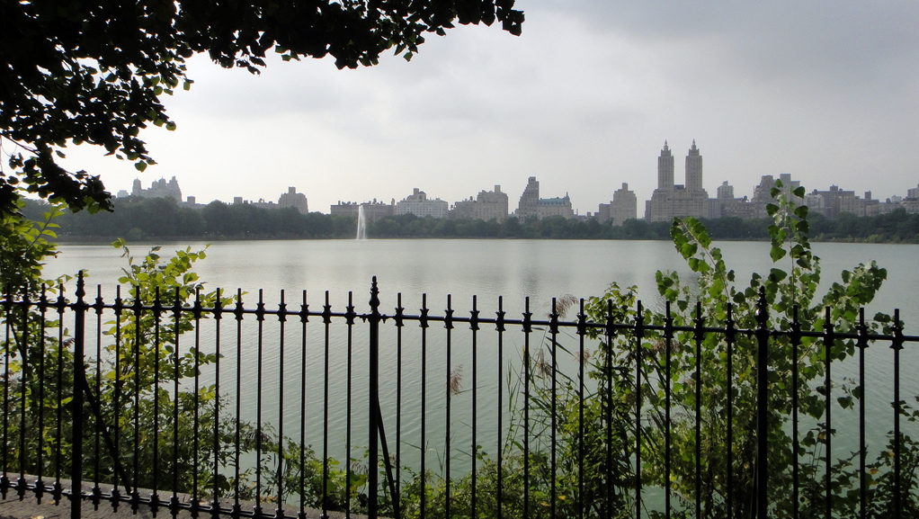 New York City's reservoir in Central Park, New York. (Photo by Matt Kieffer via Flikr)