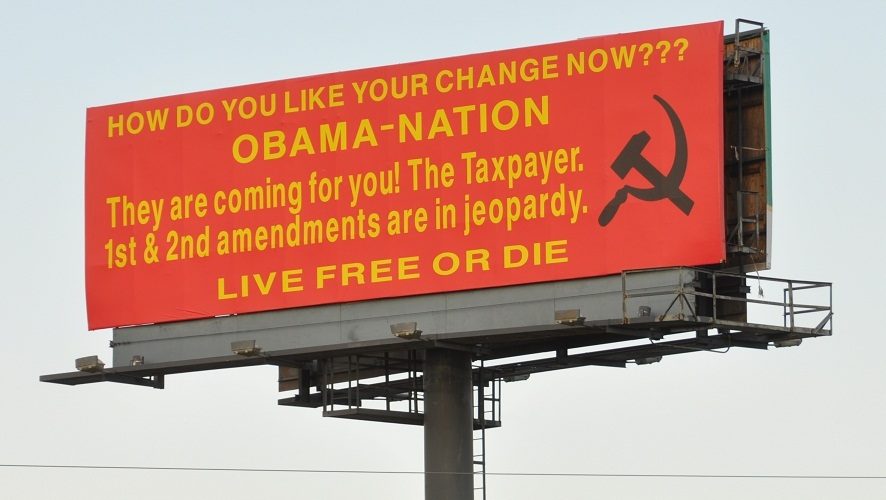 A billboard stands in Blue Springs, Mo. in October 2009. (Photo by JL Johnson via Flikr)