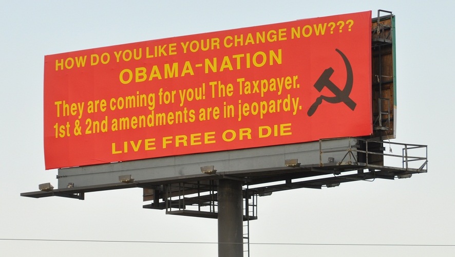 A billboard stands in Blue Springs, Mo. in October 2009. (Photo by JL Johnson via Flikr)