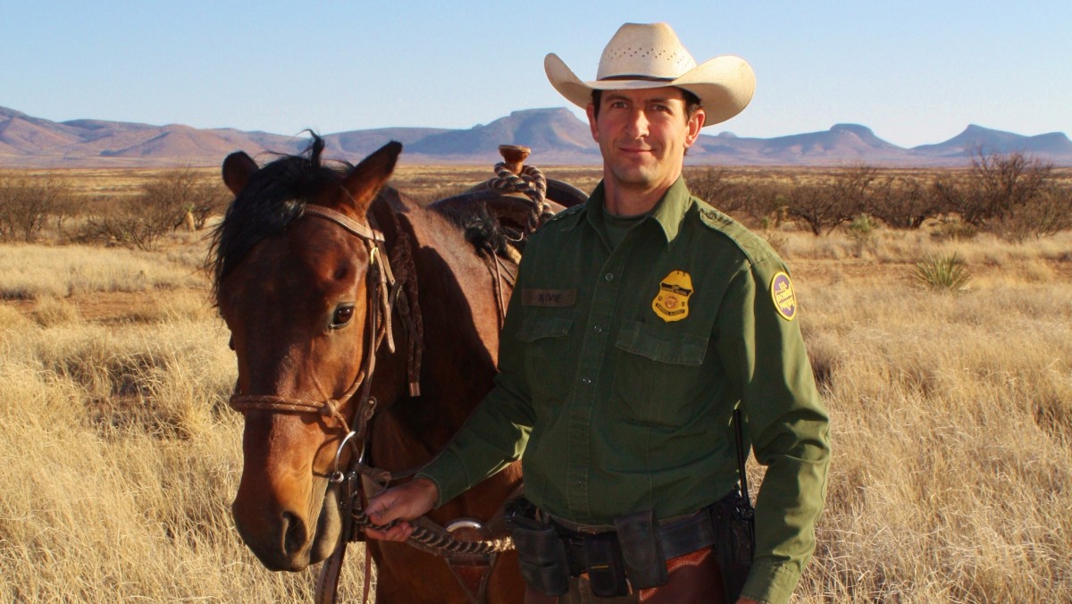 In this undated photo provided by the Ivie family, Border Patrol Agent Nicholas Ivie is seen. Ivie, a 30-year-old father of two, was shot and killed in the sparsely populated desert in southeastern Arizona early Tuesday, Oct. 2, 2012. (AP Photo/Ivie Family, Cole Kynaston)