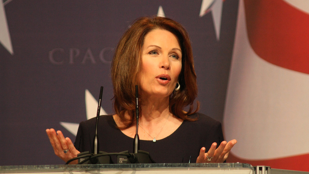 Congresswoman Michele Bachmann is shown here speaking at CPAC. (Photo by Gage Skidmore via Flikr)