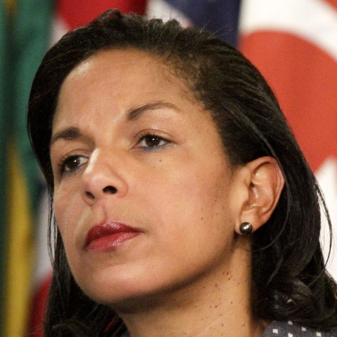 This June 7, 2012 file photo shows U.S. Ambassador to the U.N. Susan Rice listening during a news conference at the UN. (AP Photo/Bebeto Matthews)