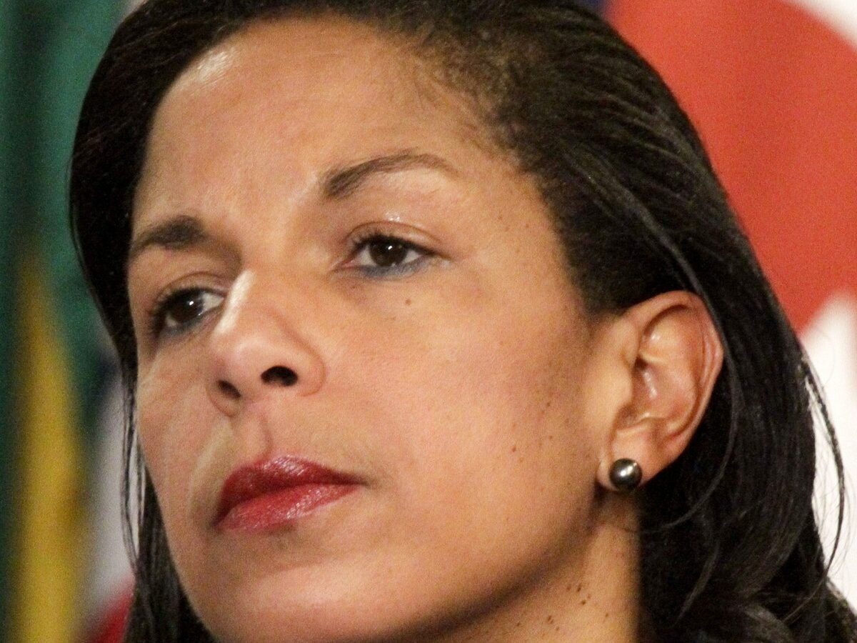 This June 7, 2012 file photo shows U.S. Ambassador to the U.N. Susan Rice listening during a news conference at the UN. (AP Photo/Bebeto Matthews)
