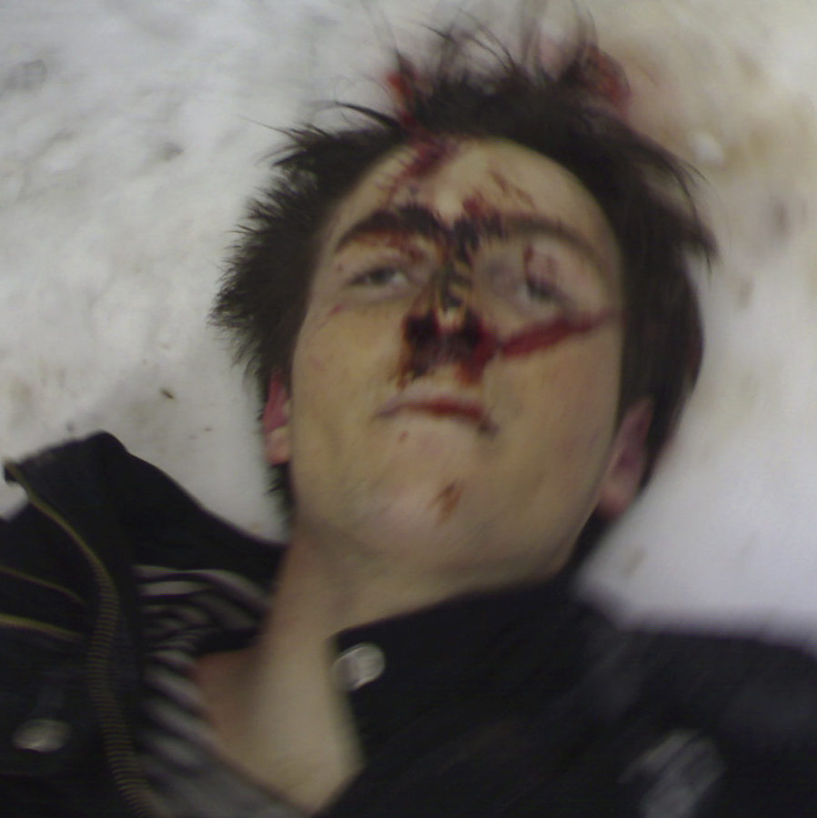 This undated picture provided Saturday, April 3, 2010 by Russia's Memorial human rights group shows what the group says is 19-year-old Shamil Katayev who was shot dead on Feb. 11 by government forces during a special operation to root out insurgents on the boundary separating Ingushetia and Chechnya. (AP Photo/Memorial, HO)