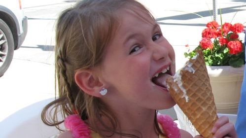 This undated photo provided by Robert Sullivan shows Veronica Moser-Sullivan, the youngest person slain in the July 20 attack that left 12 dead and dozens wounded during the Aurora theater shootings. (AP Photo/Robert Sullivan)