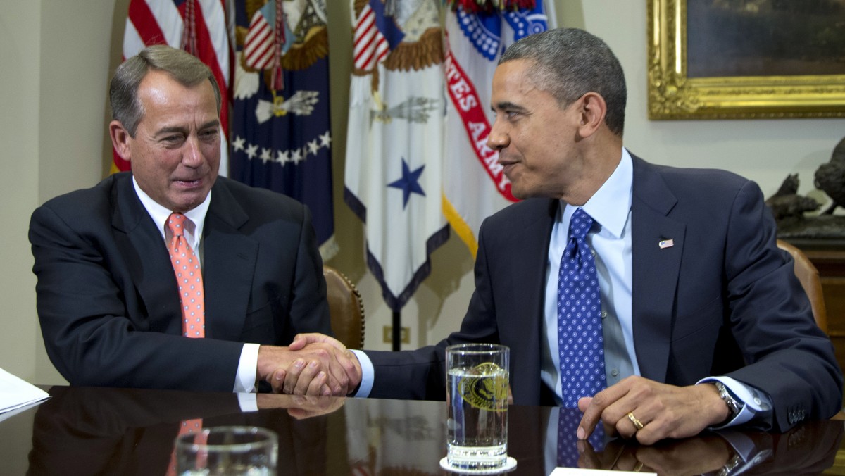 Obama and Boehner