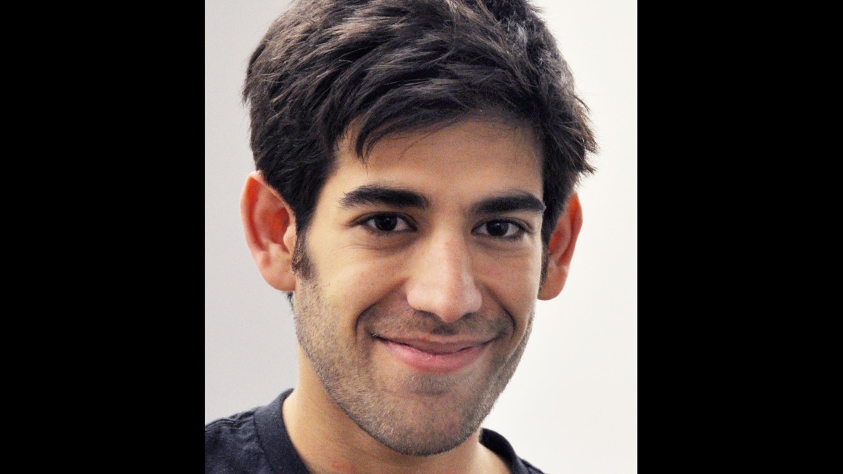 This Dec. 8, 2012 photo provided by ThoughtWorks shows Aaron Swartz, in New York. Swartz, a co-founder of Reddit, hanged himself Friday, Jan. 11, 2013, in New York City. (AP Photo/ThoughtWorks, Pernille Ironside)