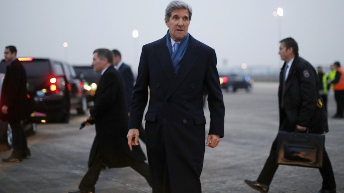 What’s up with Kerry in his bid for Mideast peace talks? What we may learn is how the secretary of state handles failure. (AP Photo/Jason Reed, Pool)