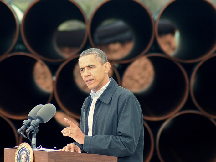 The Republican-controlled House is voting today on a measure that would strip the president’s authority on Keystone XL pipeline approval, allowing Congress to push the project through before completion of the environmental impact study. (Photo/Matt Wansley via Flickr)