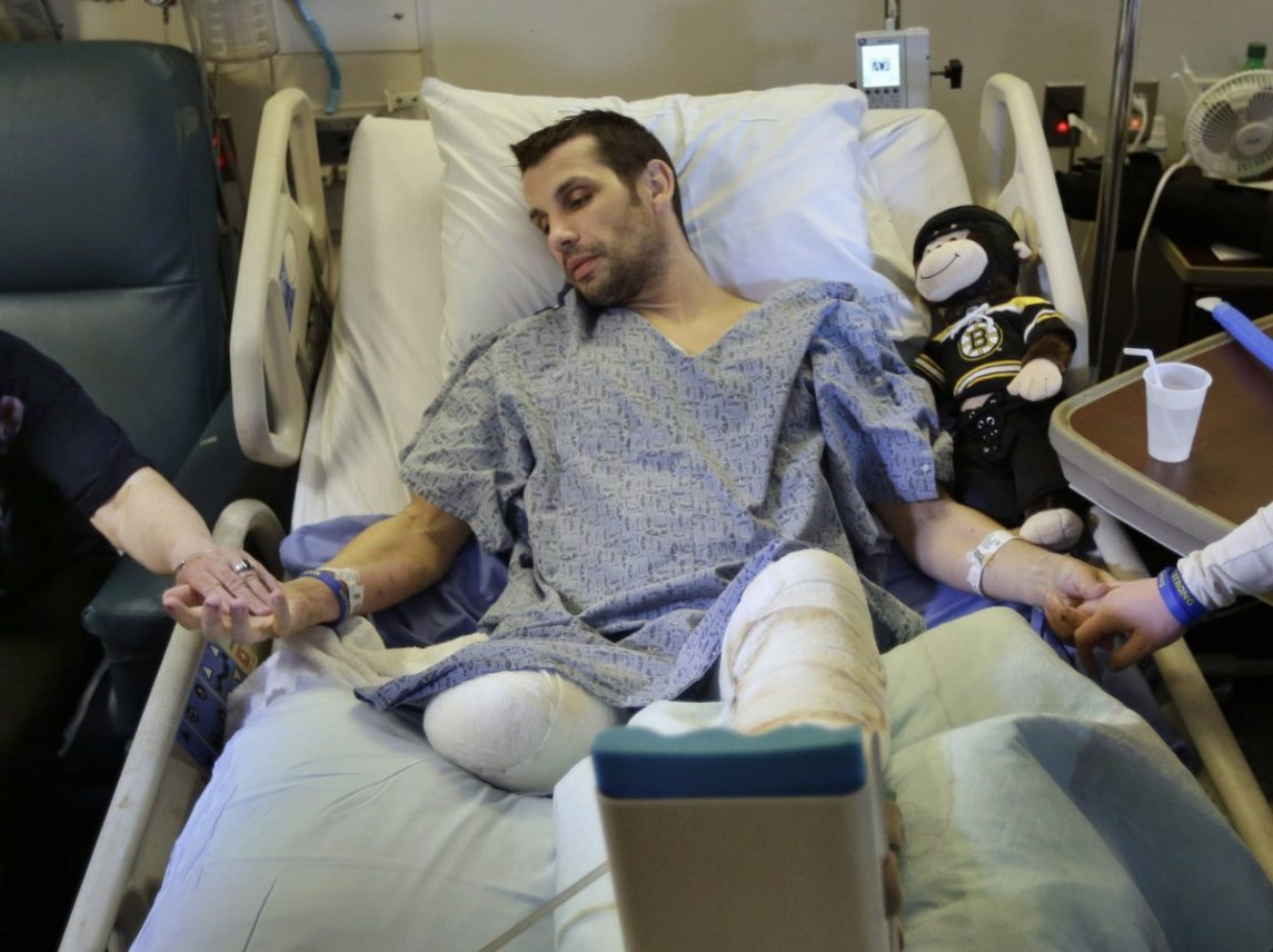 Boston Marathon Survivor Has Long Road Ahead