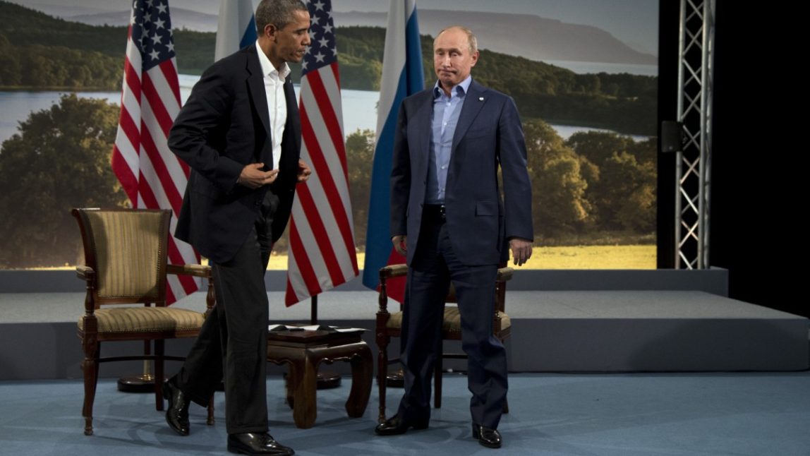 Barack Obama, Vladimir Putin