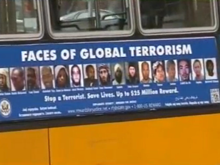 ‘Faces Of Global Terrorism’ Ads Emphasizing Muslim Appearance Back On Seattle Buses