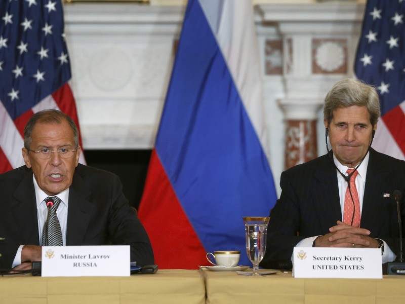 John Kerry, Sergei Lavrov