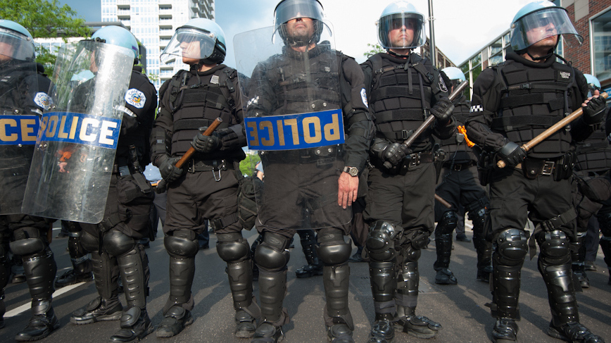 NATO SUMMIT DEMONSTRATION IN CHICAGO