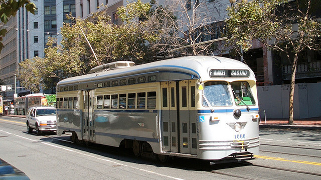 A rapid transit streetcar in Philidelphia. (Photo/Alex via Flickr)