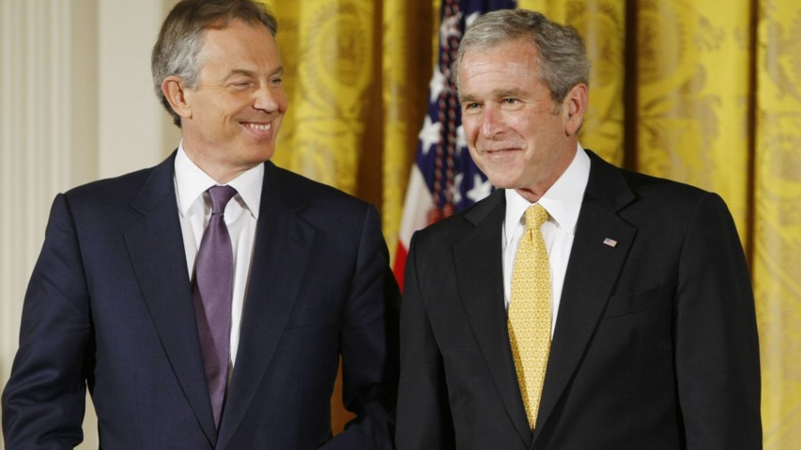 Tony Blair, George W. Bush