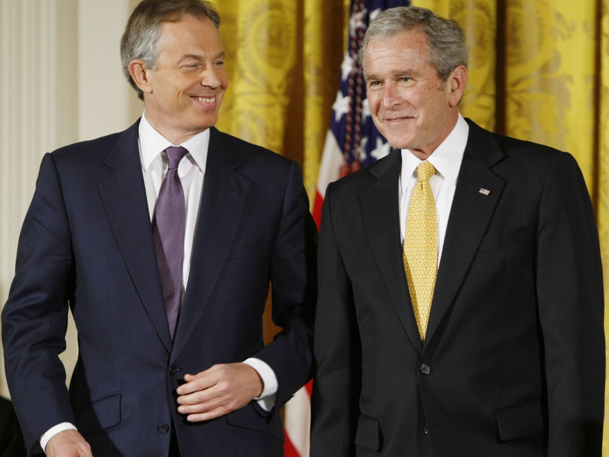 US Bullies UK To Keep Bush And Blair Iraq War Dialogue Secret
