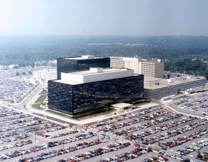 The NSA headquarters in Fort Meade, Maryland. (Photo via Wikimedia Commons)