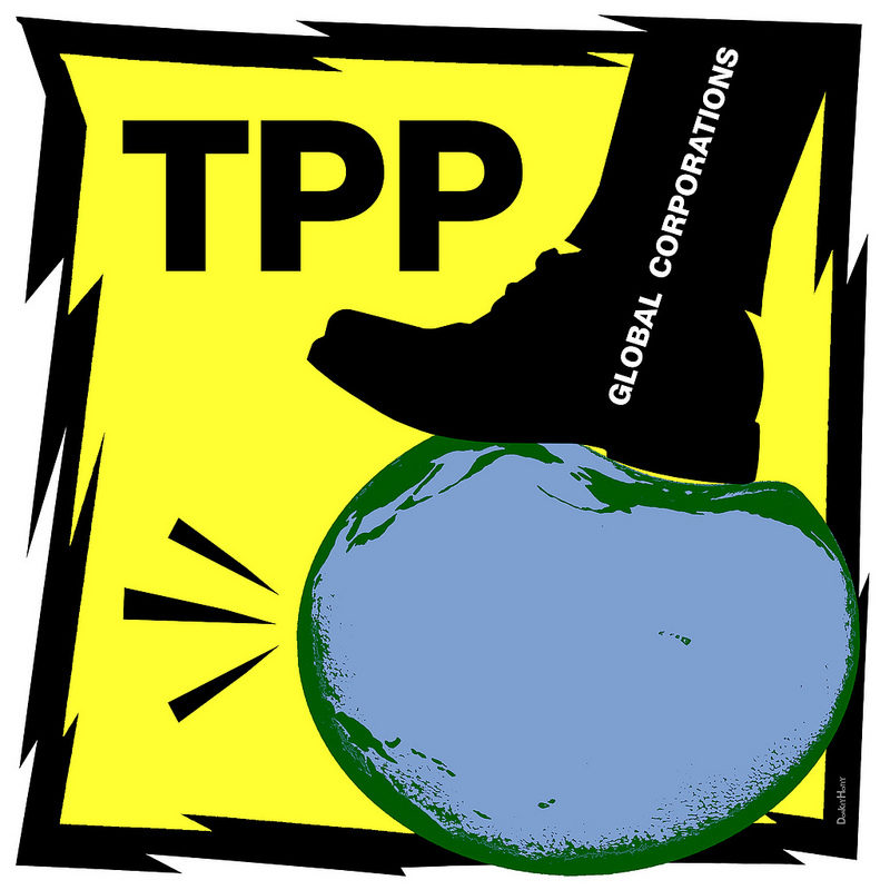 As TPP Opposition Soars, Corporate Media Blackout Deafening