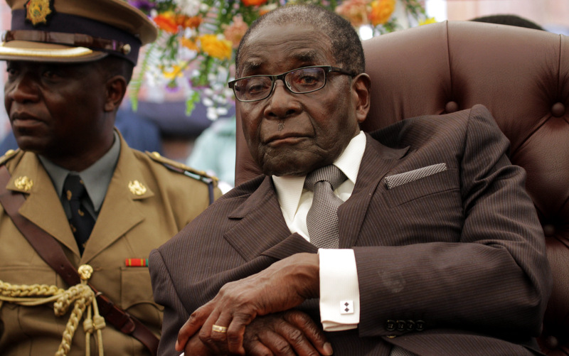 Zimbabwean President Robert Mugabe