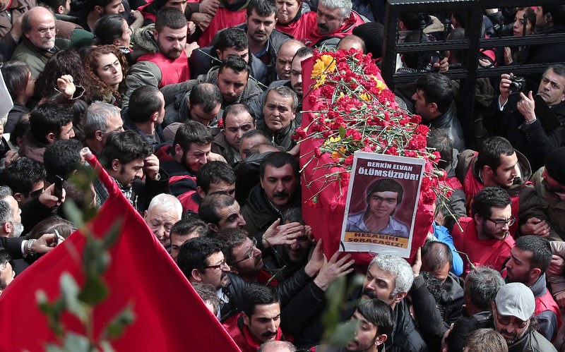 Turkey Teenager's Funeral