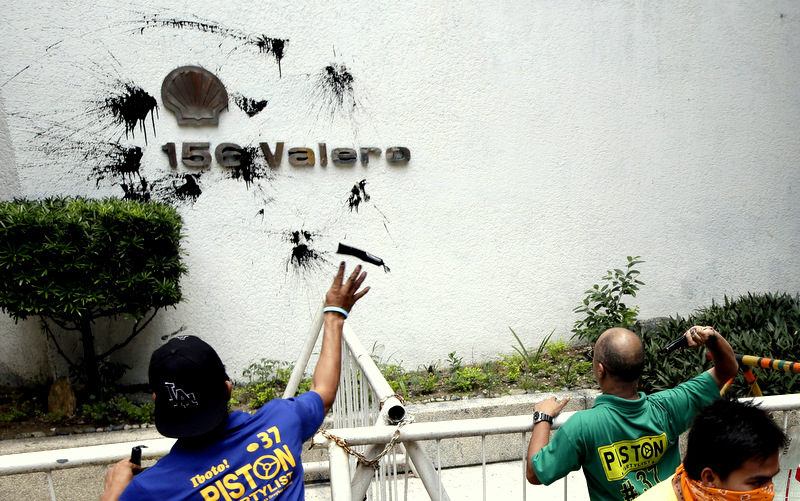 Philippines Oil Price Hike Protest